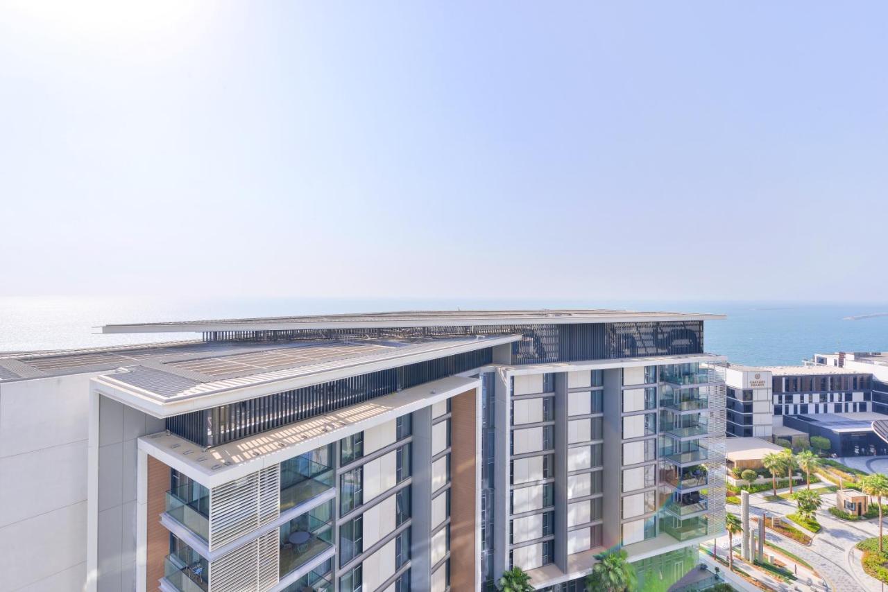 Luxe 3 Bedroom Oceanfront Apartment In The Heart Of Bluewaters Island Дубай Экстерьер фото